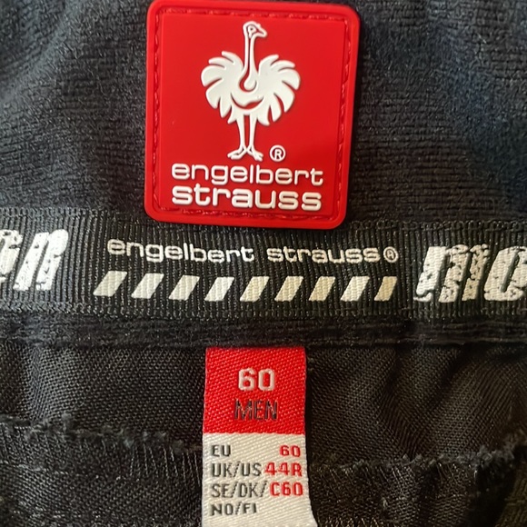 Men’s Shorts Black Cargo Engelbert Strauss Motion Size 44 reg Metallica Colab. - Picture 10 of 12